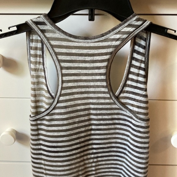 🛹 Converse Size Small Striped Racerback Tank Top - Picture 4 of 13